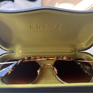 KREWE Baker 18k Titanium +Bottle Green + Zulu  Sunglasses